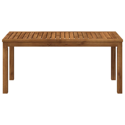 vidaXL Coffee Table Natural 49 x 100.5 x 45 cm Solid Acacia Wood