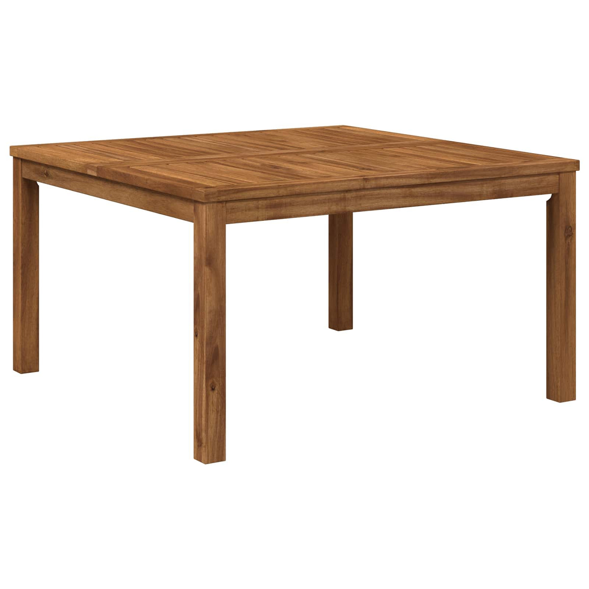vidaXL Coffee Table Natural 80 x 80.5 x 45 cm Solid Acacia Wood