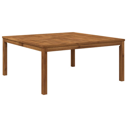 vidaXL Coffee Table Natural 98 x 100.5 x 45 cm Solid Acacia Wood