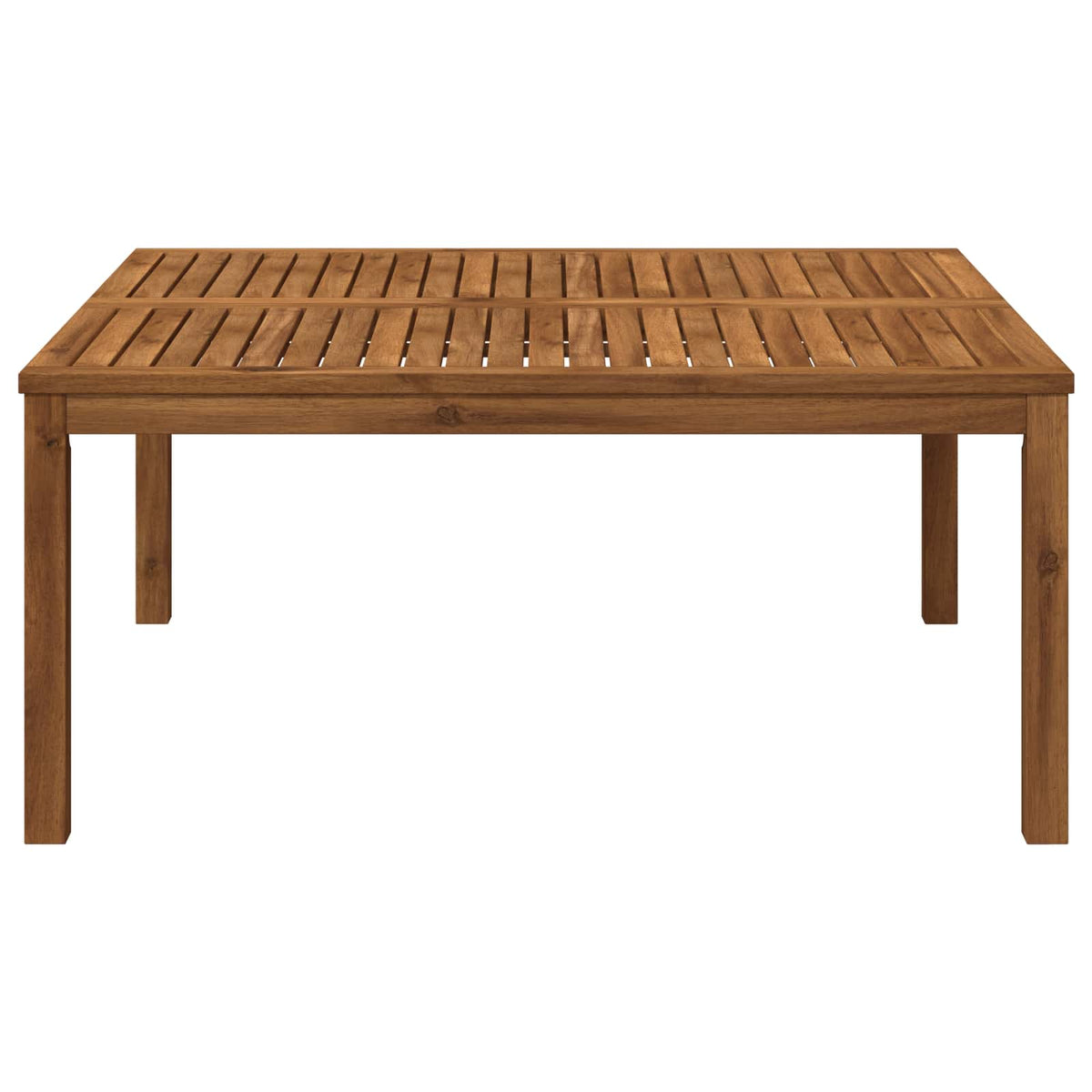 vidaXL Coffee Table Natural 98 x 100.5 x 45 cm Solid Acacia Wood