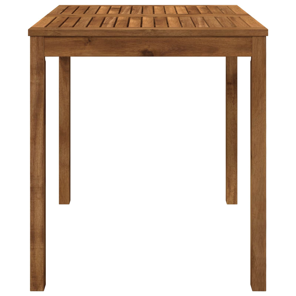 vidaXL Garden Dinner Table Natural 70 x 68.5 x 75 cm Solid Acacia Wood