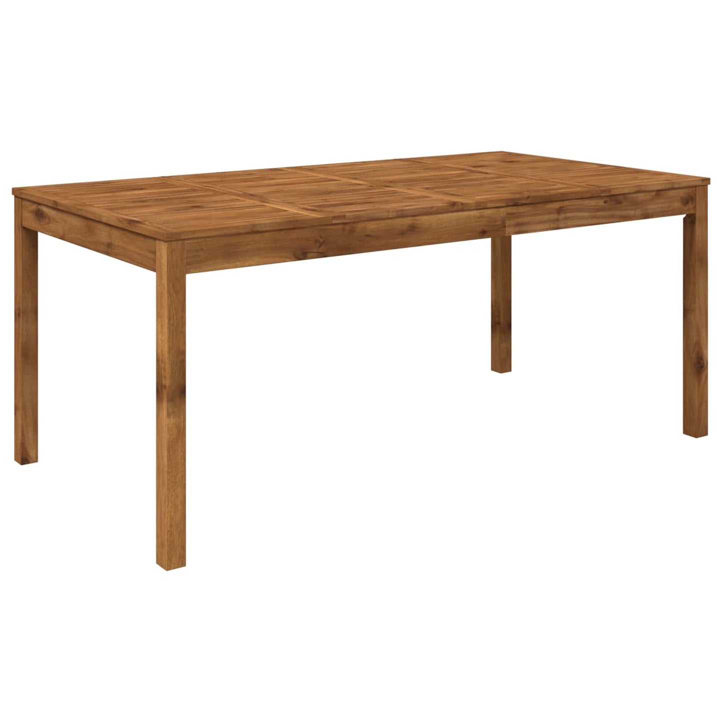 vidaXL Garden Dinner Table Natural 180 x 88.5 x 75 cm