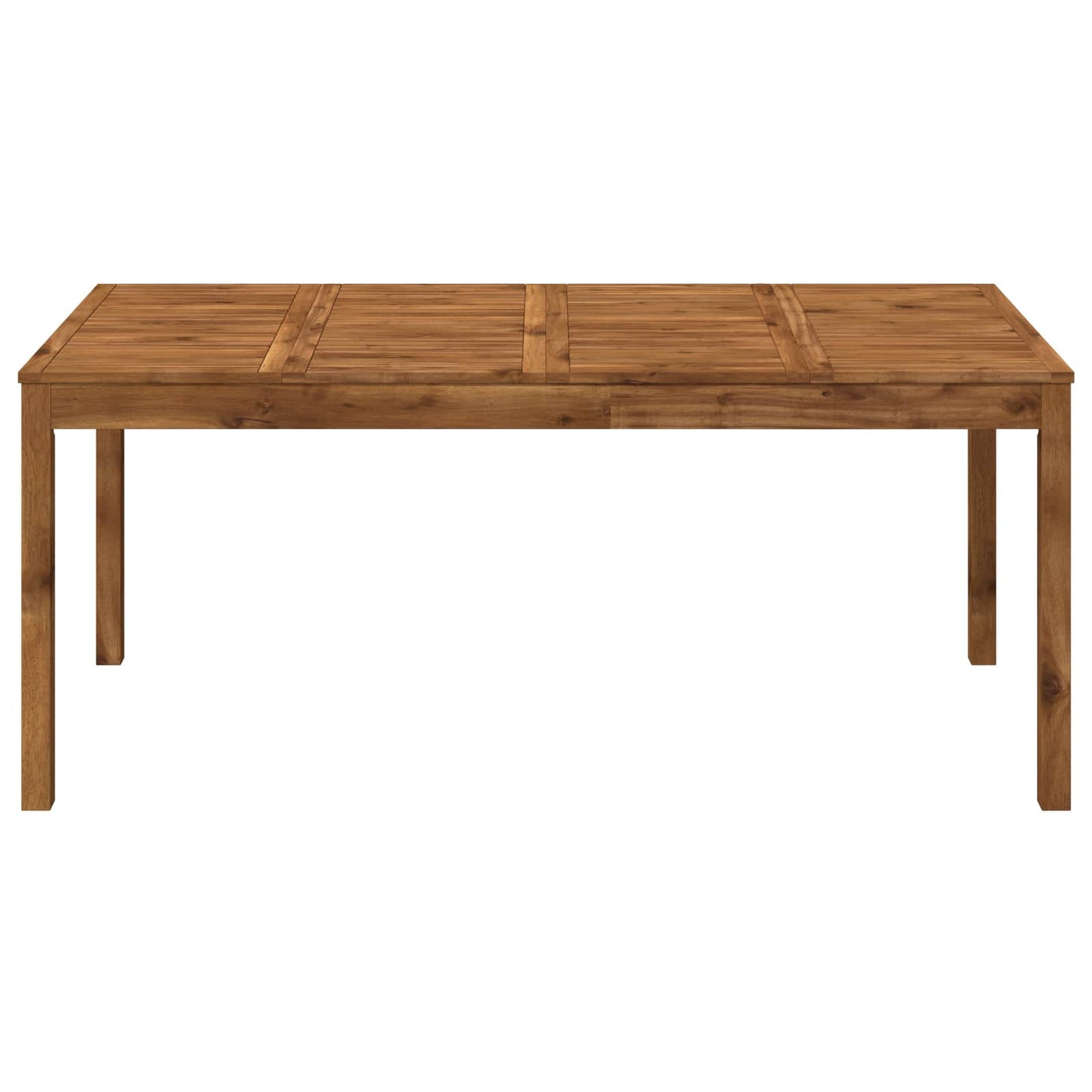 vidaXL Garden Dinner Table Natural 180 x 88.5 x 75 cm