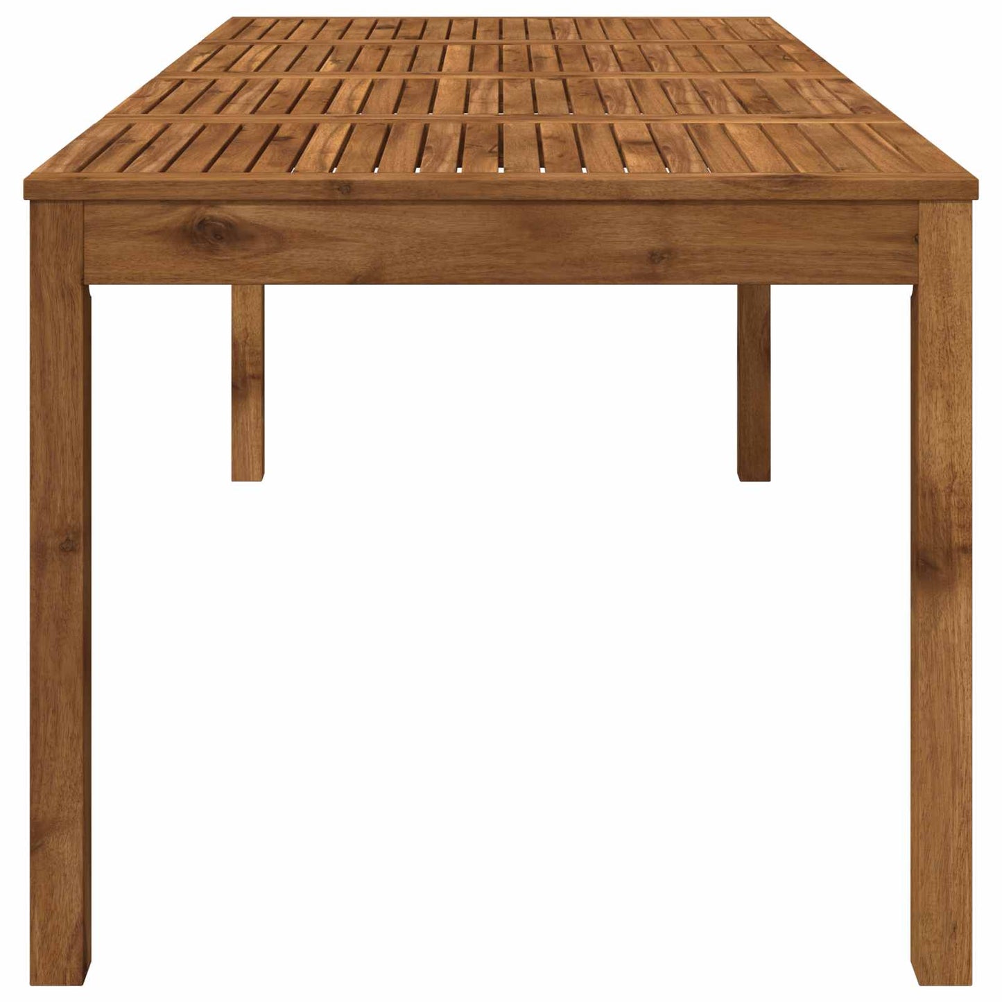 vidaXL Garden Dinner Table Natural 180 x 88.5 x 75 cm