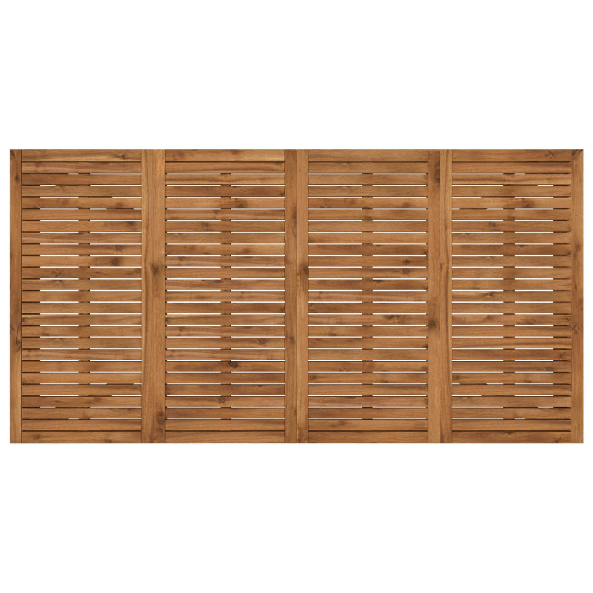vidaXL Garden Dinner Table Natural 196 x 100.5 x 75 cm