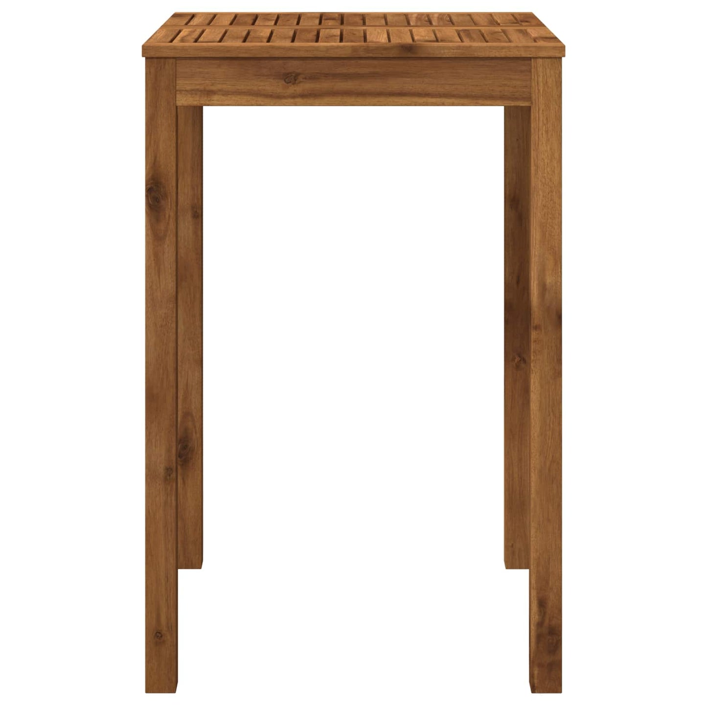 vidaXL Garden Bar Table Natural 70 x 68.5 x 105 cm Solid Acacia Wood