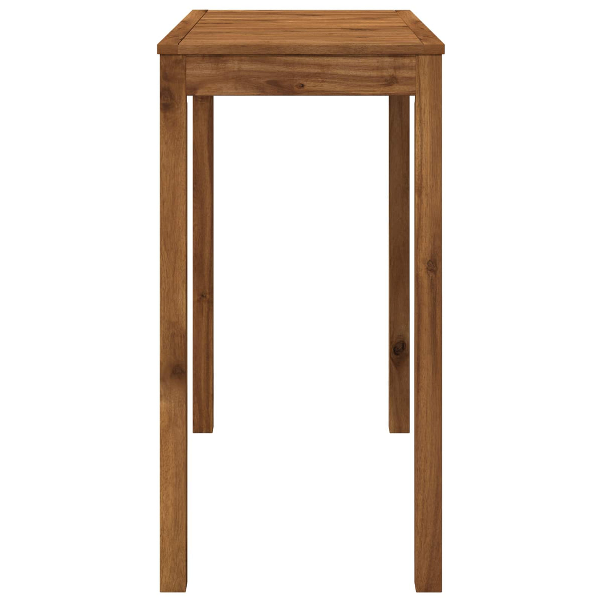 vidaXL Garden Bar Table Natural 108.5 x 55 x 105 cm Solid Acacia Wood