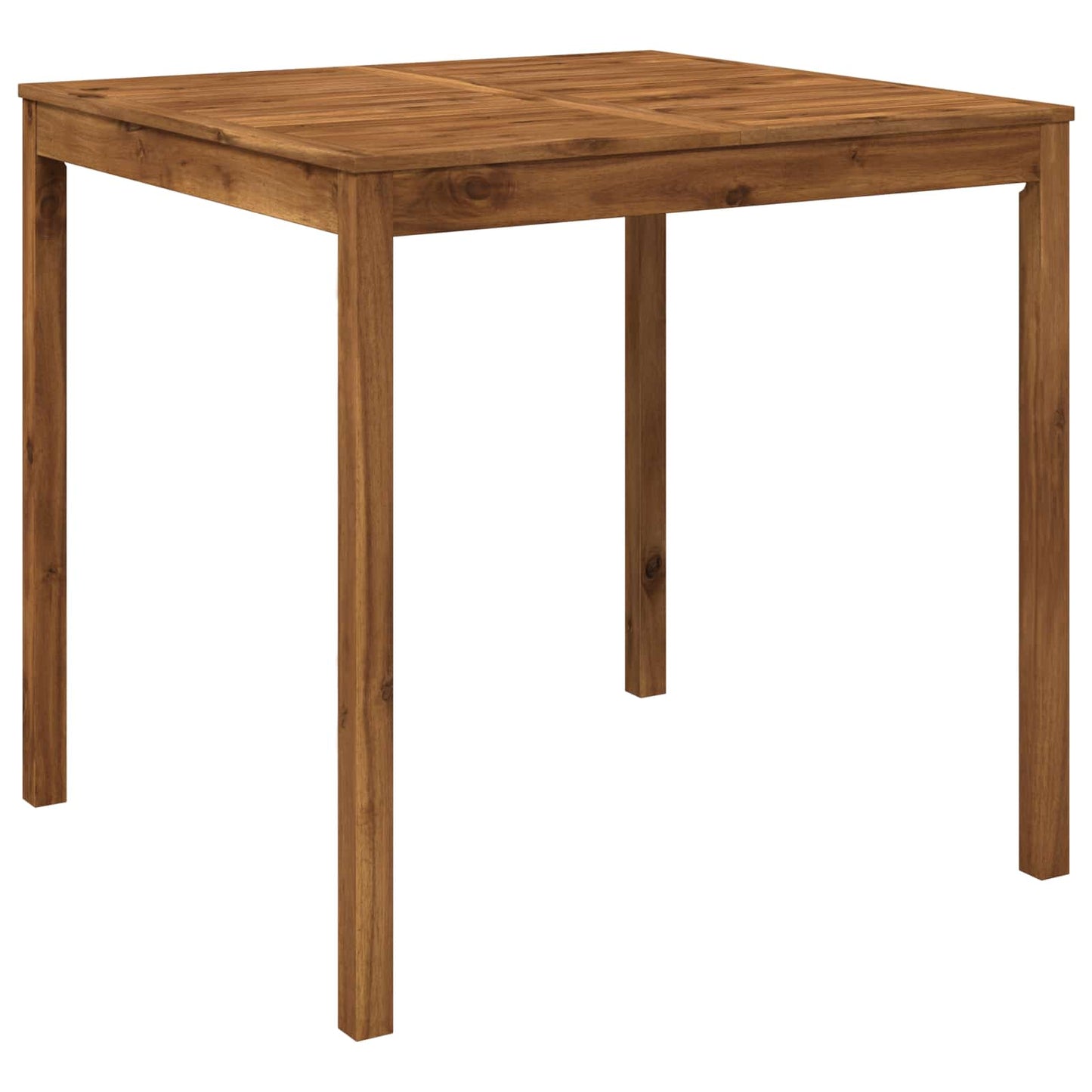 vidaXL Garden Bar Table Natural 110 x 108.5 x 105 cm Solid Acacia Wood
