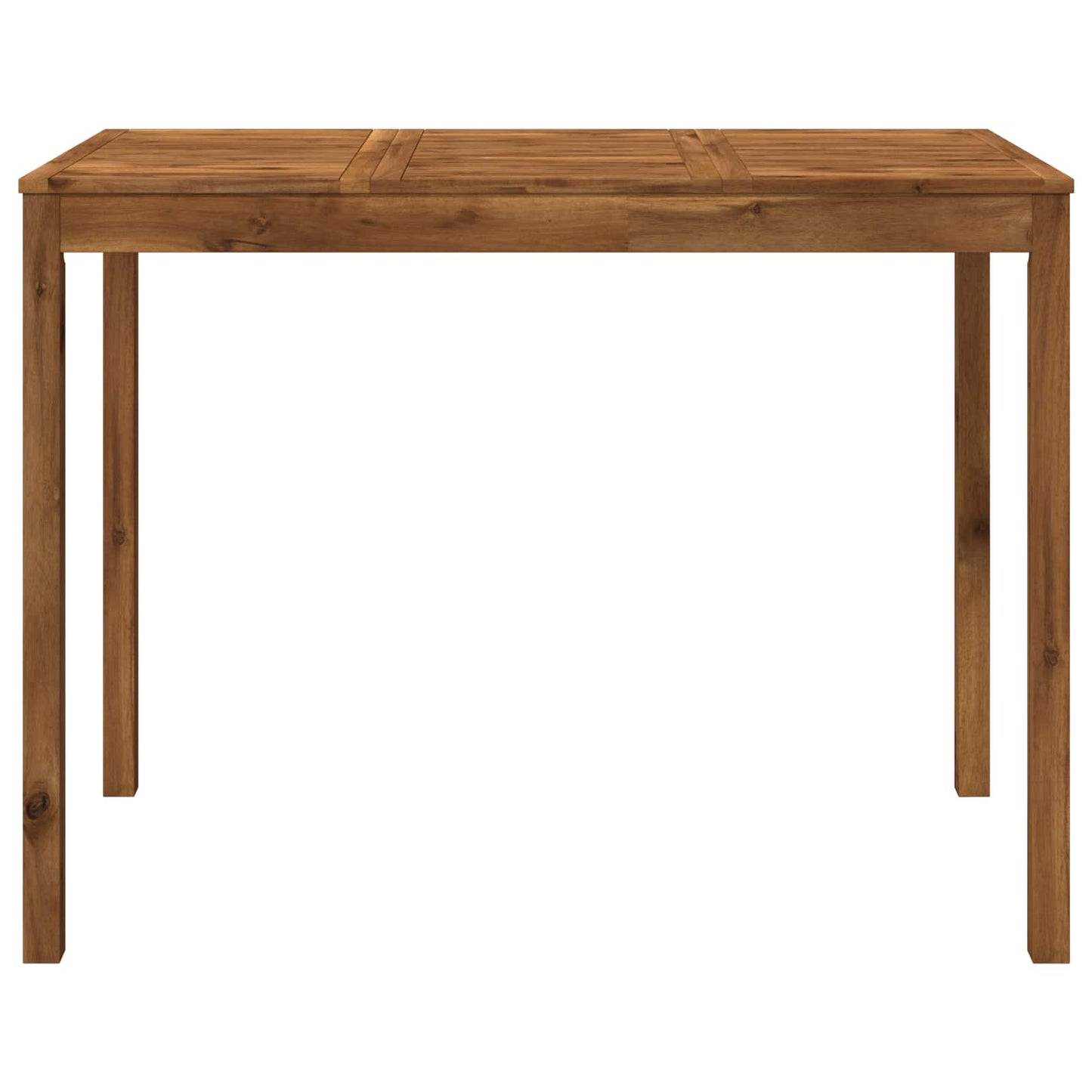 vidaXL Garden Bar Table Natural 141 x 80.5 x 105 cm Solid Acacia Wood