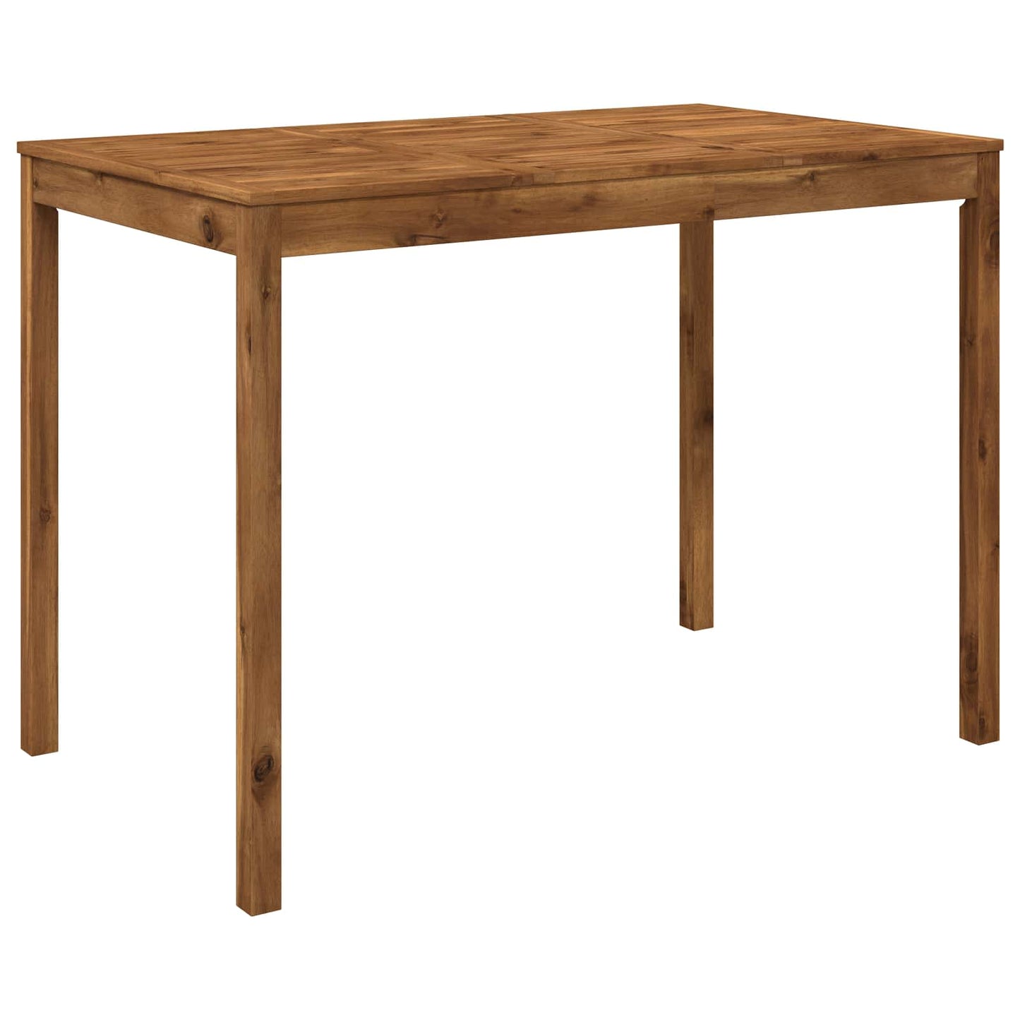 vidaXL Garden Bar Table Natural 147 x 88.5 x 105 cm Solid Acacia Wood