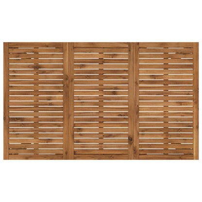 vidaXL Garden Bar Table Natural 147 x 88.5 x 105 cm Solid Acacia Wood