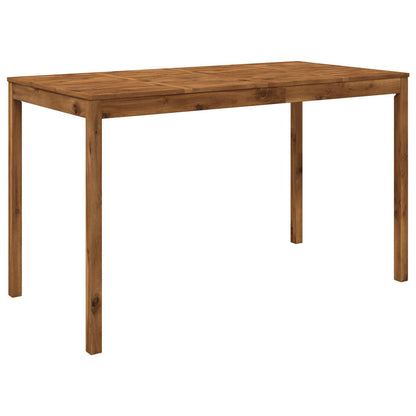 vidaXL Garden Bar Table Natural 180 x 88.5 x 105 cm Solid Acacia Wood