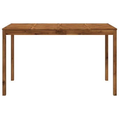 vidaXL Garden Bar Table Natural 180 x 88.5 x 105 cm Solid Acacia Wood