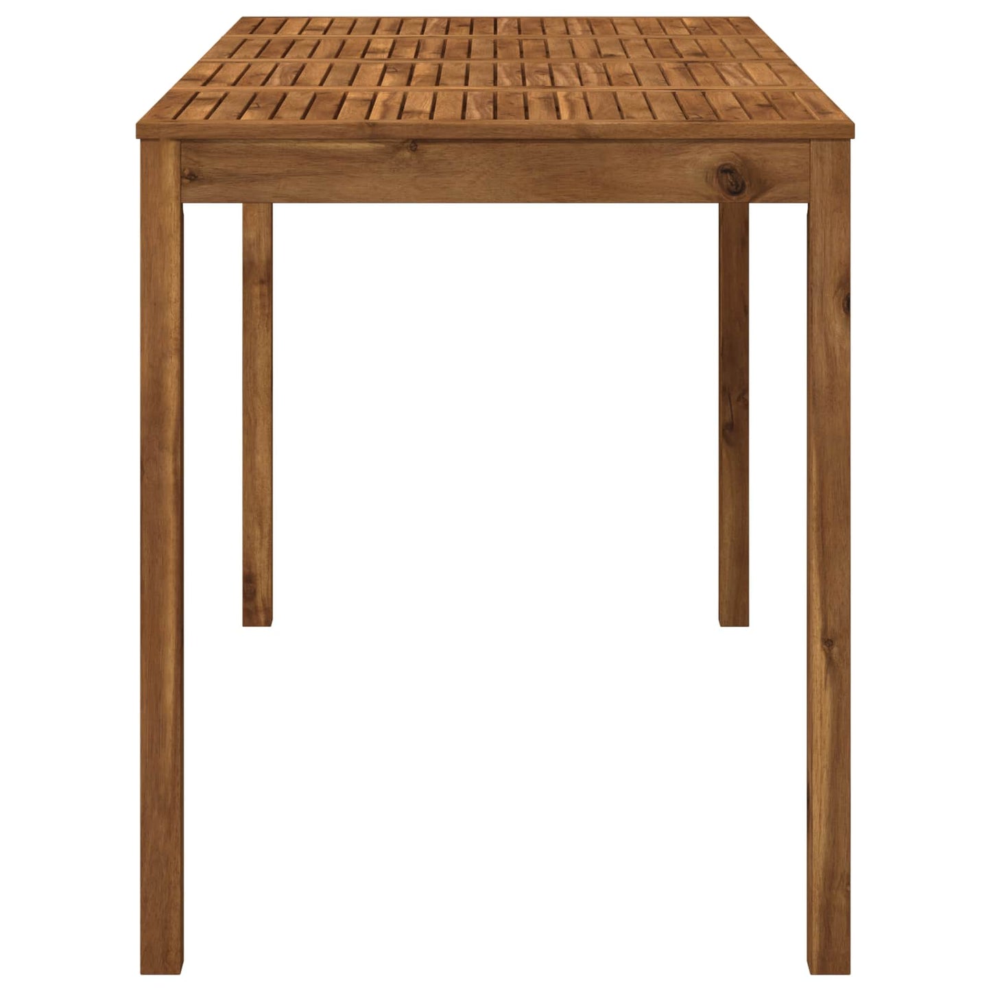vidaXL Garden Bar Table Natural 180 x 88.5 x 105 cm Solid Acacia Wood