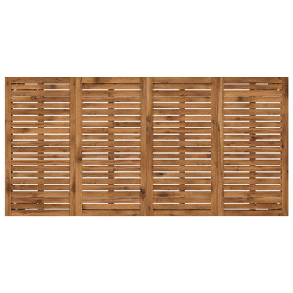 vidaXL Garden Bar Table Natural 180 x 88.5 x 105 cm Solid Acacia Wood