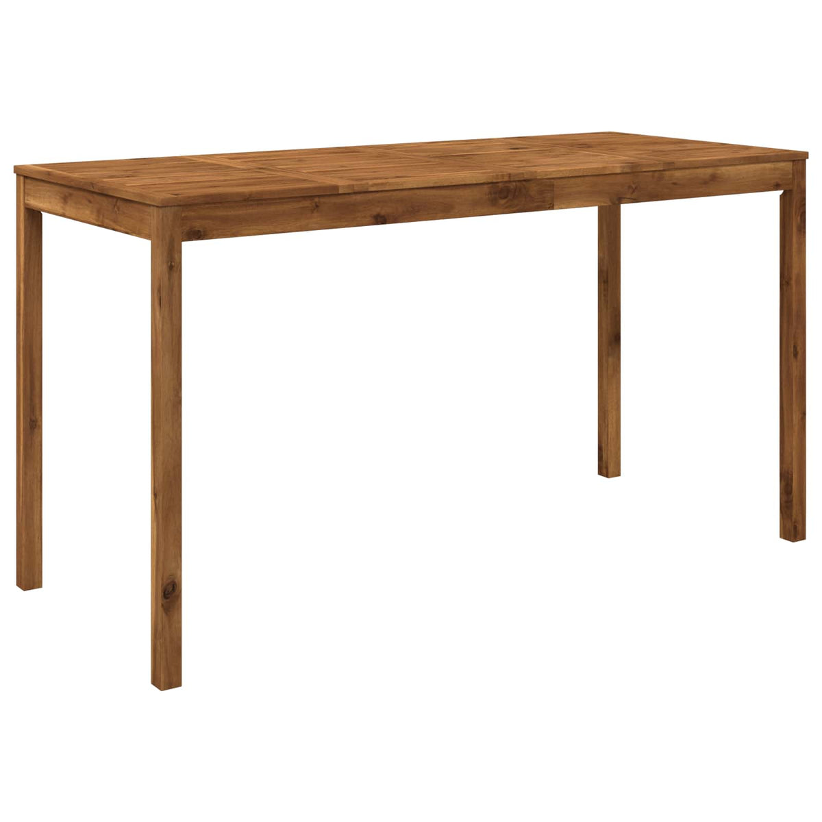 vidaXL Garden Bar Table Natural 196 x 80.5 x 105 cm Solid Acacia Wood
