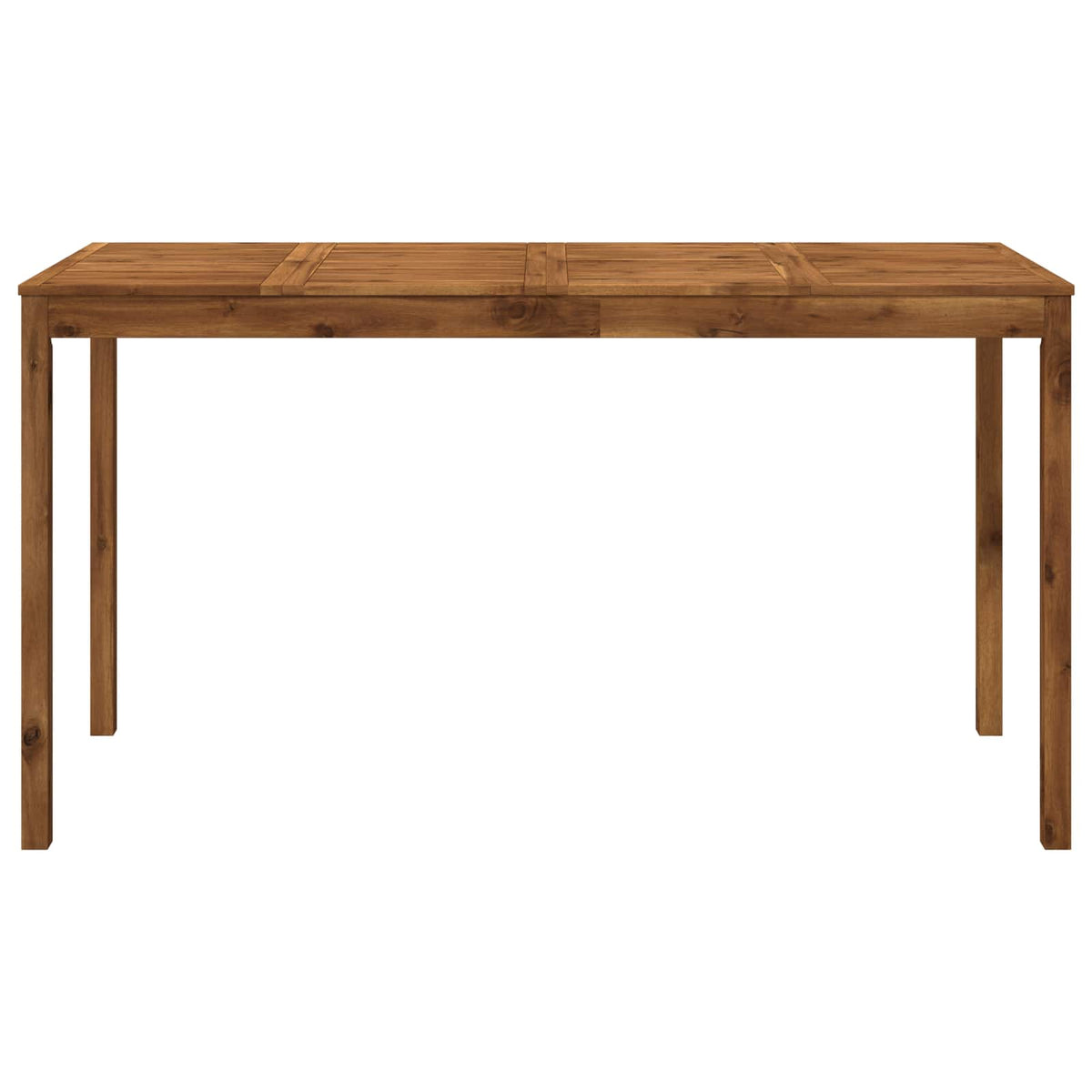 vidaXL Garden Bar Table Natural 196 x 80.5 x 105 cm Solid Acacia Wood