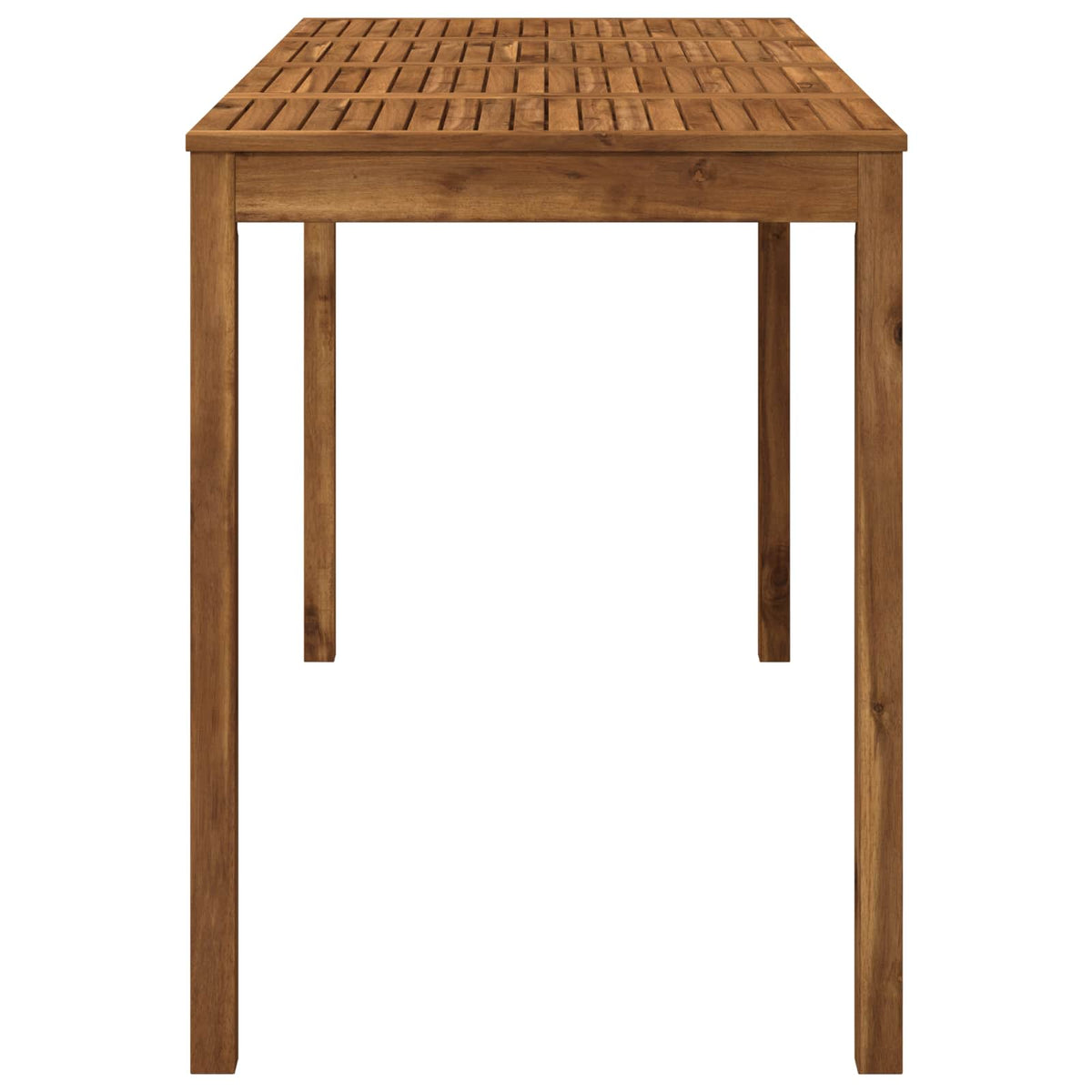 vidaXL Garden Bar Table Natural 196 x 80.5 x 105 cm Solid Acacia Wood