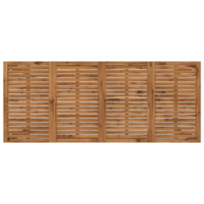 vidaXL Garden Bar Table Natural 196 x 80.5 x 105 cm Solid Acacia Wood