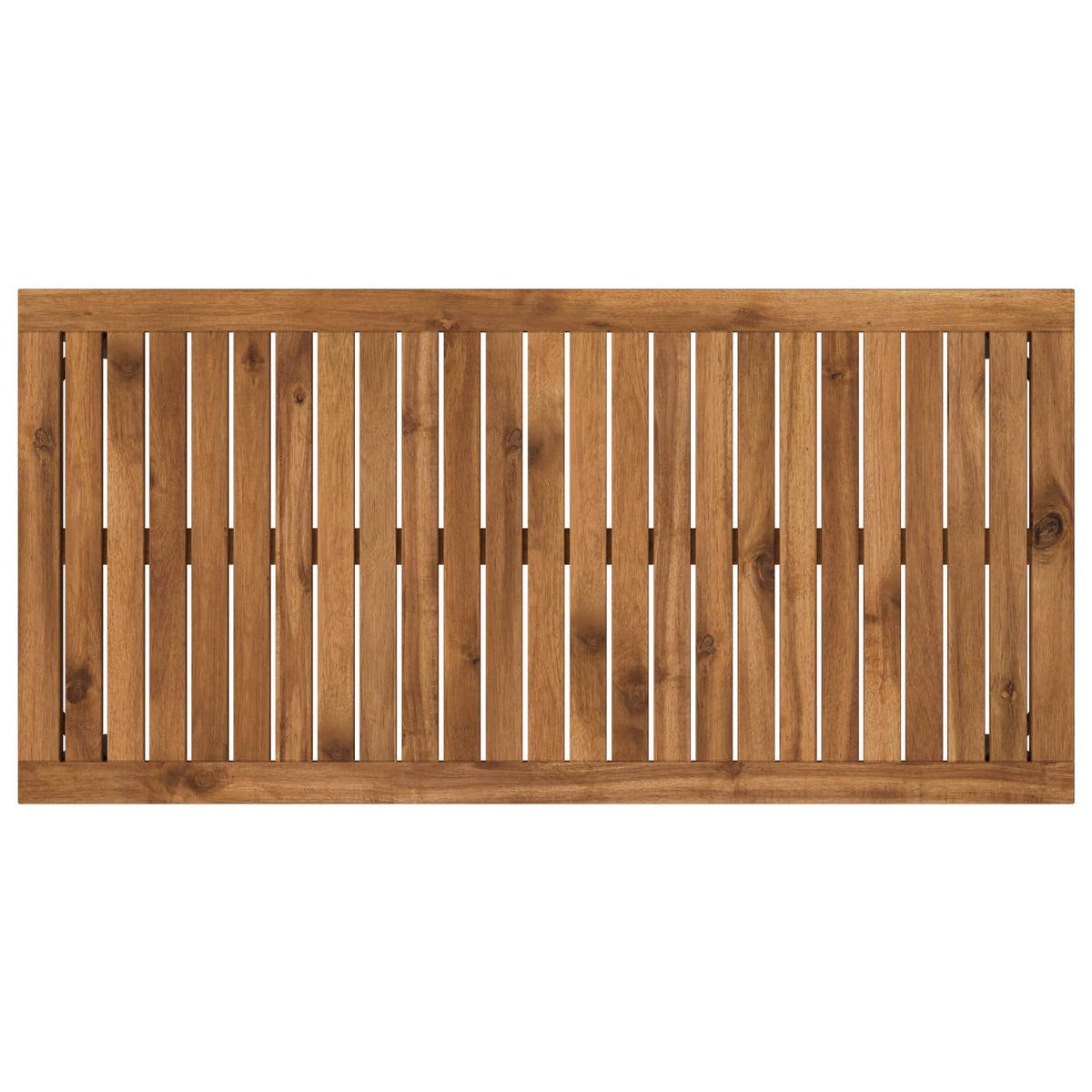 vidaXL Coffee Table Natural and Black 49 x 100.5 x 45 cm