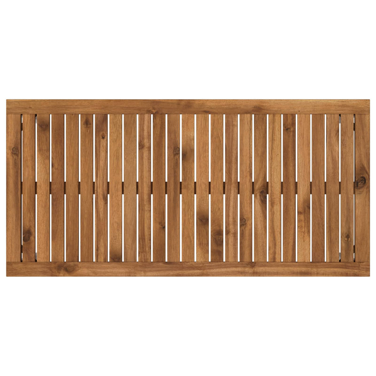 vidaXL Coffee Table Natural and White 49 x 100.5 x 45 cm