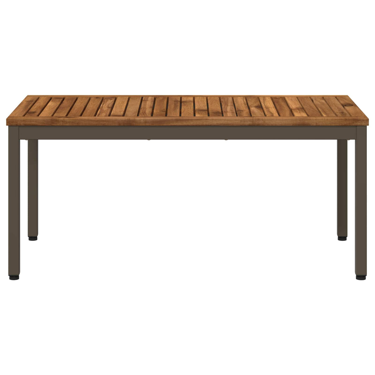 vidaXL Coffee Table Natural and Coffee 49 x 100.5 x 45 cm