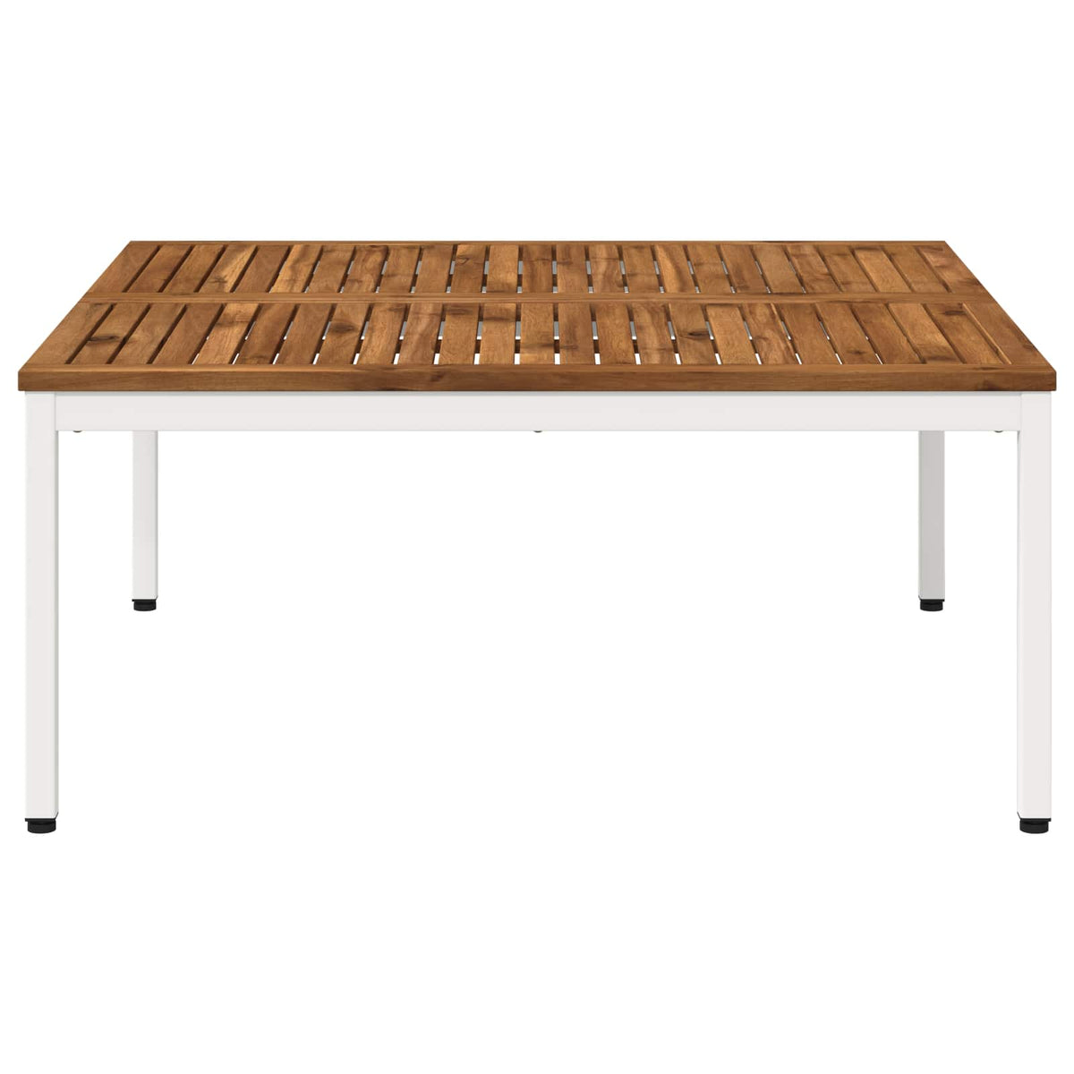 vidaXL Coffee Table Natural and White 98 x 100.5 x 45 cm
