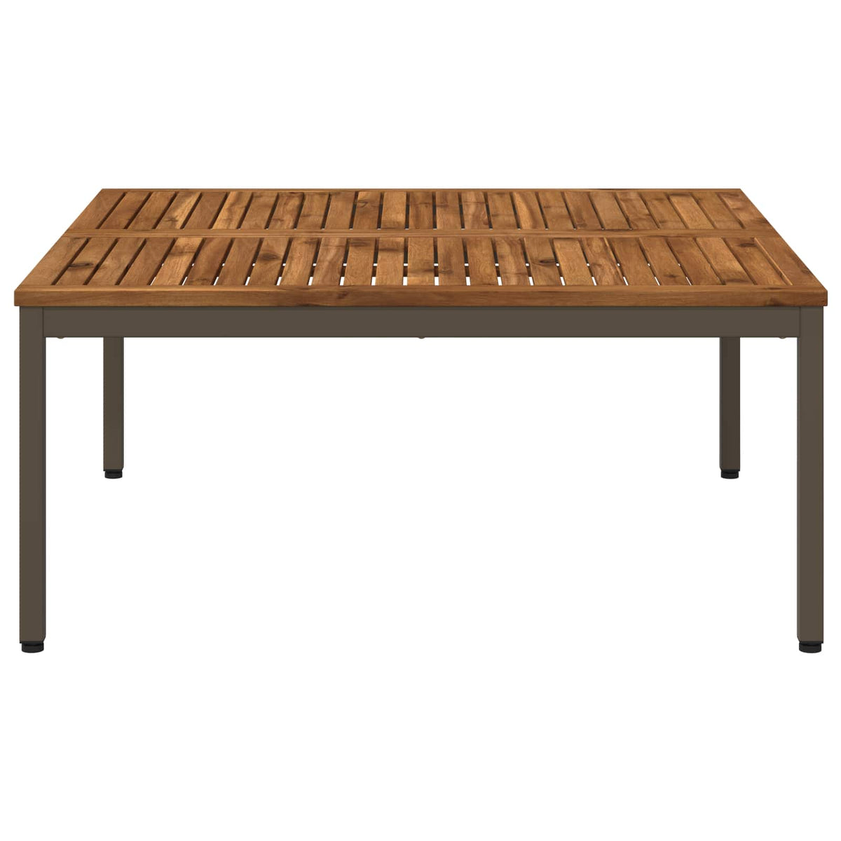 vidaXL Coffee Table Natural and Coffee 98 x 100.5 x 45 cm