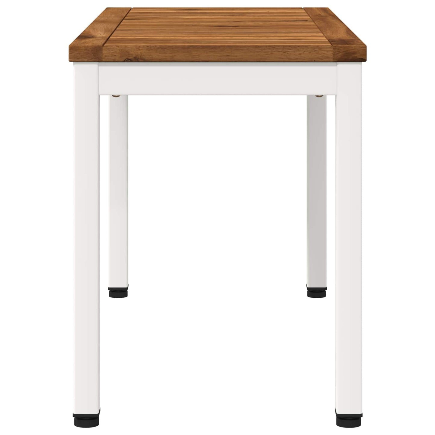 vidaXL Garden Bench 80.5 x 35 x 45 cm Solid Acacia Wood Rectangular