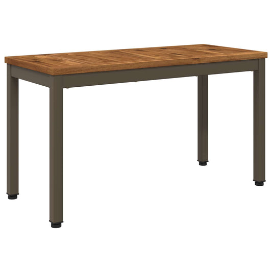 vidaXL Garden Bench 80.5 x 35 x 45 cm Solid Acacia Wood Rectangular