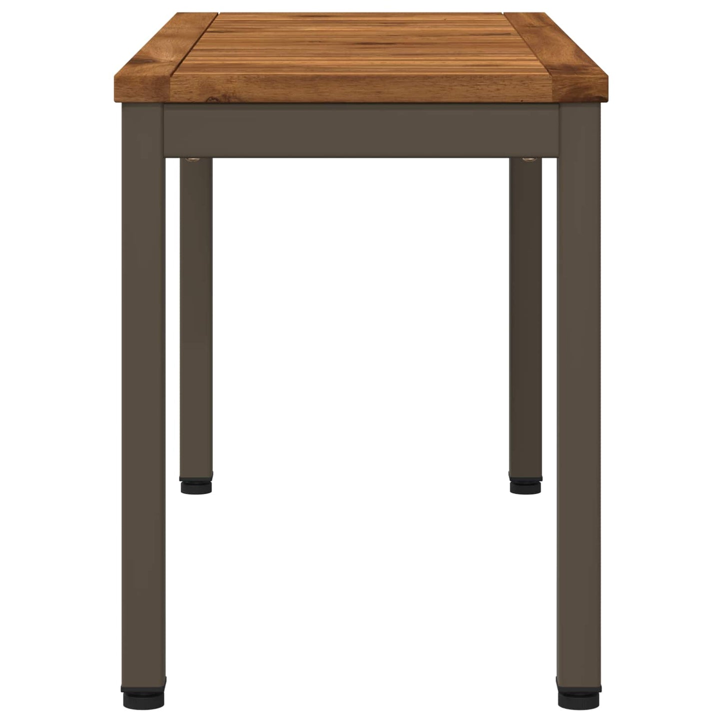 vidaXL Garden Bench 80.5 x 35 x 45 cm Solid Acacia Wood Rectangular