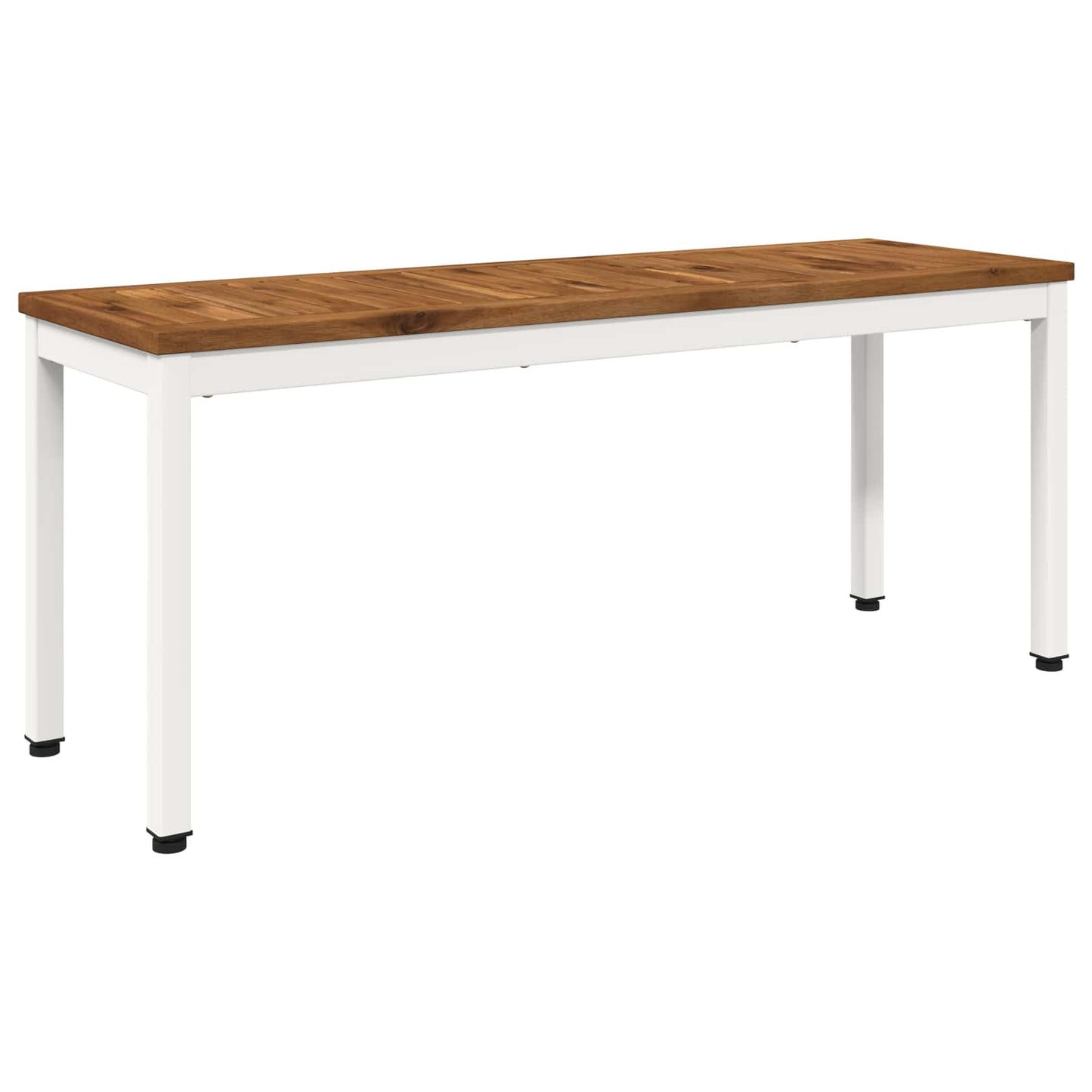 vidaXL Garden Bench 108.5 x 35 x 45 cm Solid Acacia Wood Rectangular