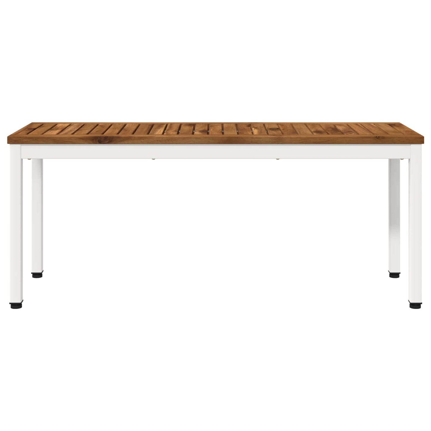 vidaXL Garden Bench 108.5 x 35 x 45 cm Solid Acacia Wood Rectangular