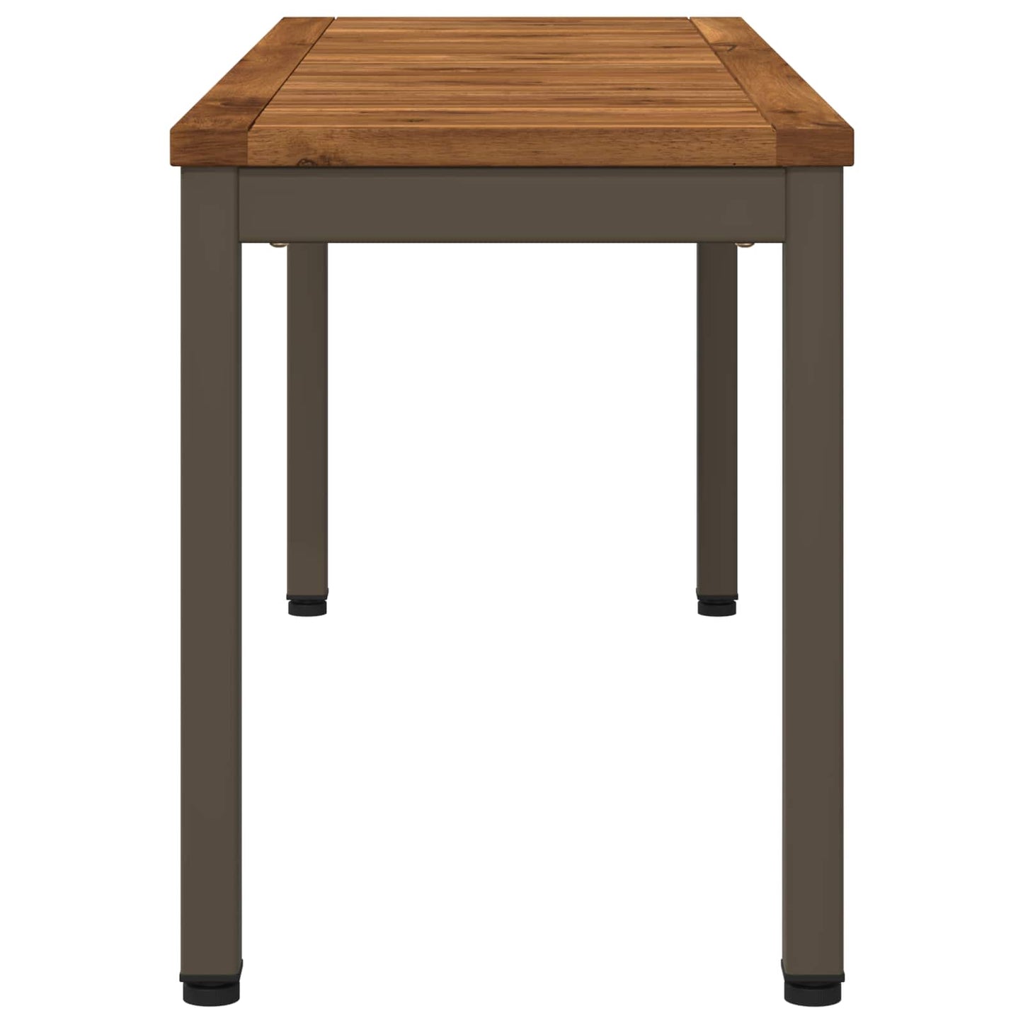 vidaXL Garden Bench 108.5 x 35 x 45 cm Solid Acacia Wood Rectangular