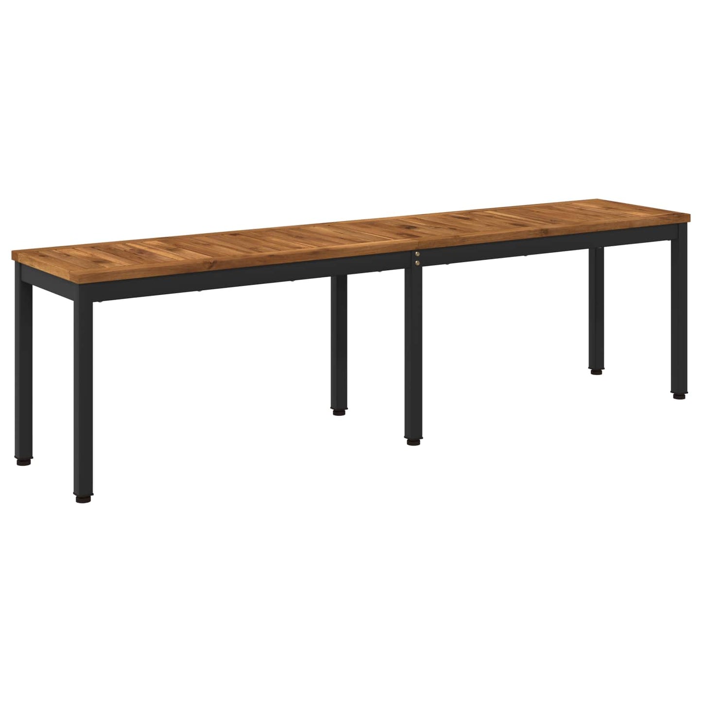 vidaXL Garden Bench 161 x 35 x 45 cm Solid Acacia Wood Rectangular