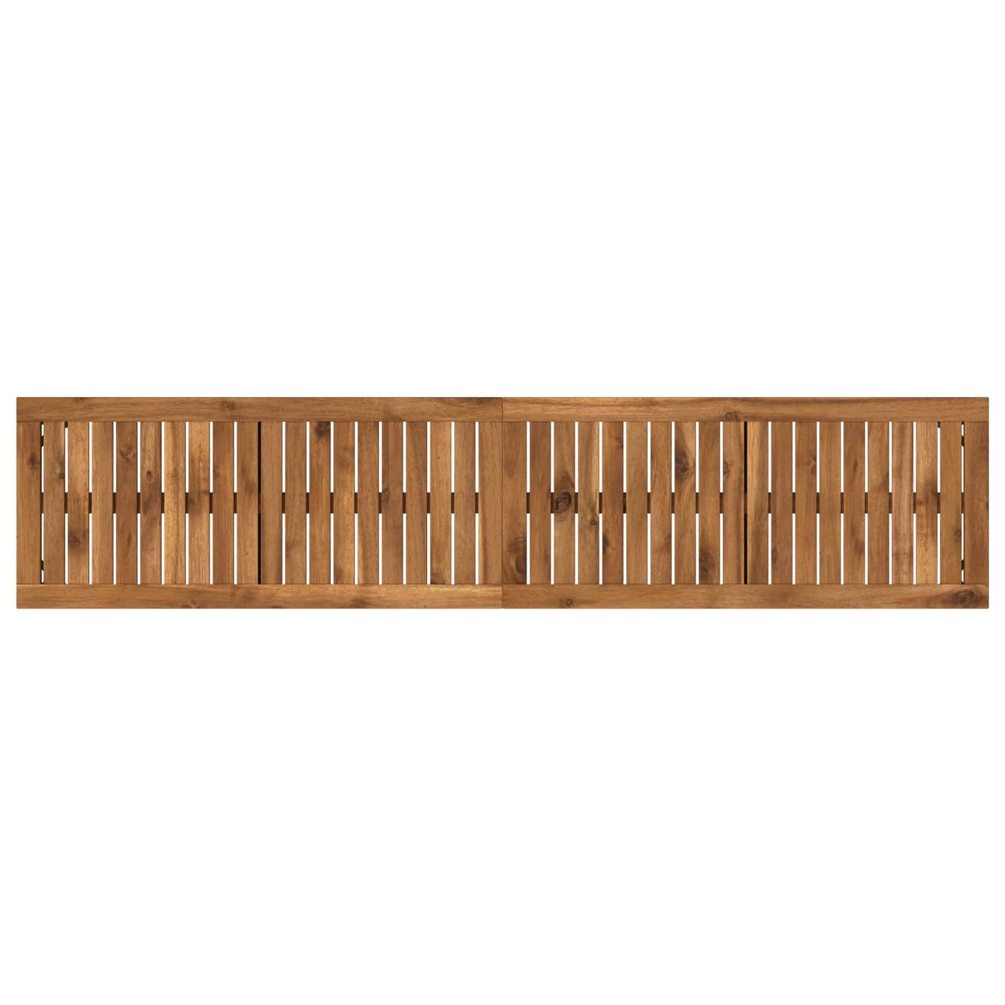 vidaXL Garden Bench 161 x 35 x 45 cm Solid Acacia Wood Rectangular