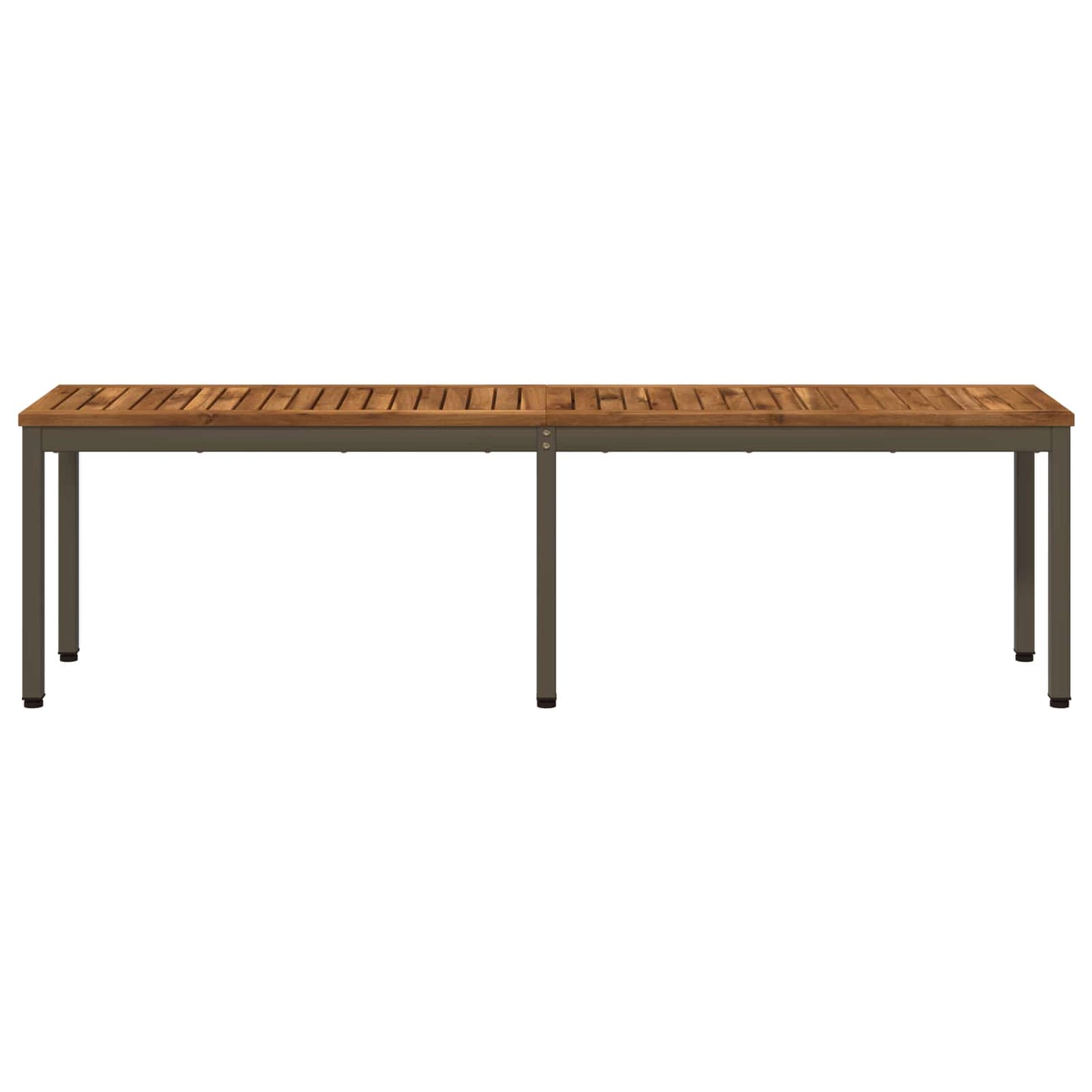 vidaXL Garden Bench 161 x 35 x 45 cm Solid Acacia Wood Rectangular