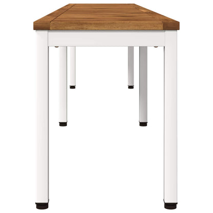 vidaXL Garden Bench 201 x 35 x 45 cm Solid Acacia Wood Rectangular
