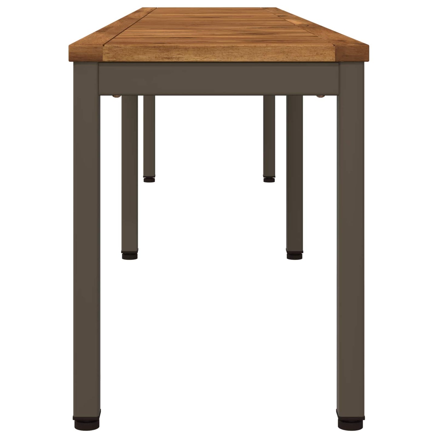 vidaXL Garden Bench 201 x 35 x 45 cm Solid Acacia Wood Rectangular