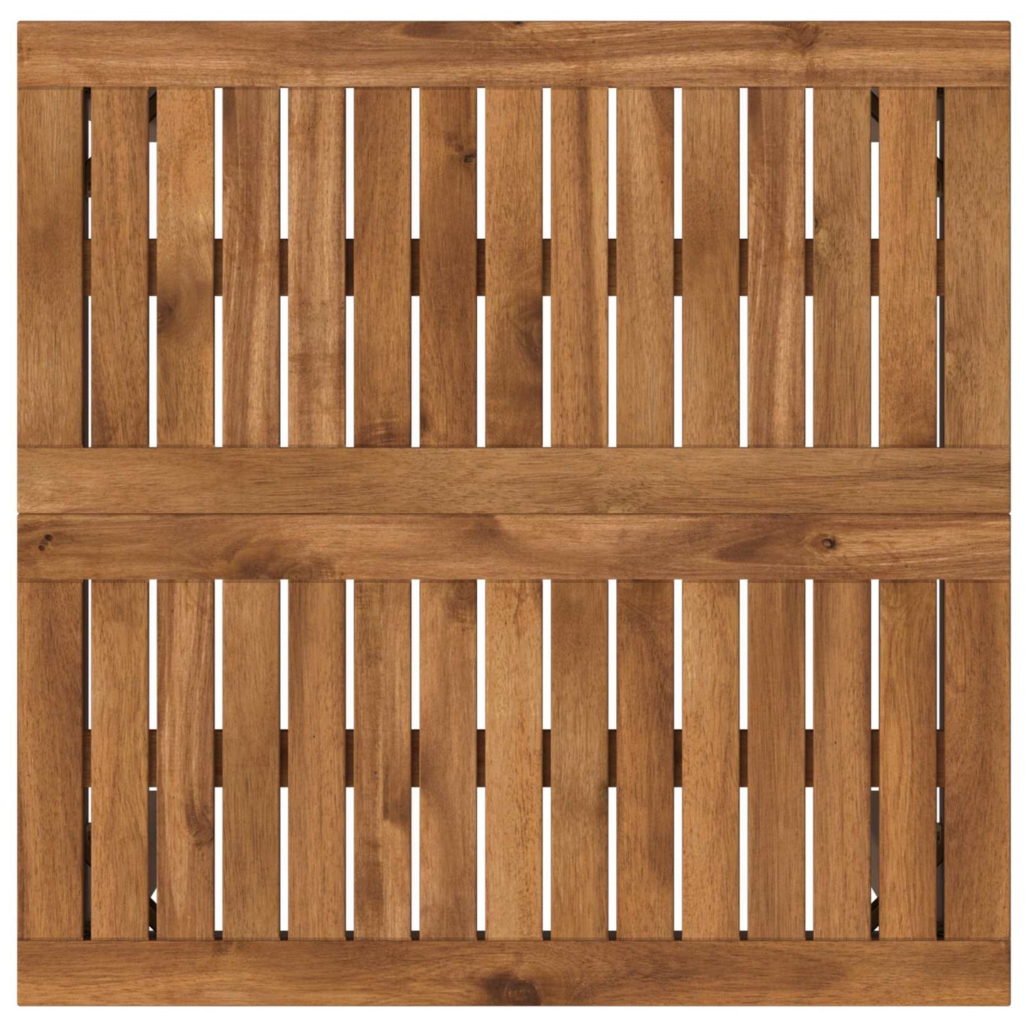 vidaXL Garden Bar Table Natural and Coffee 60 x 60.5 x 105 cm