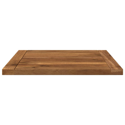 vidaXL Table Top 40.5 x 40 x 2 cm Rectangular Solid Acacia Wood