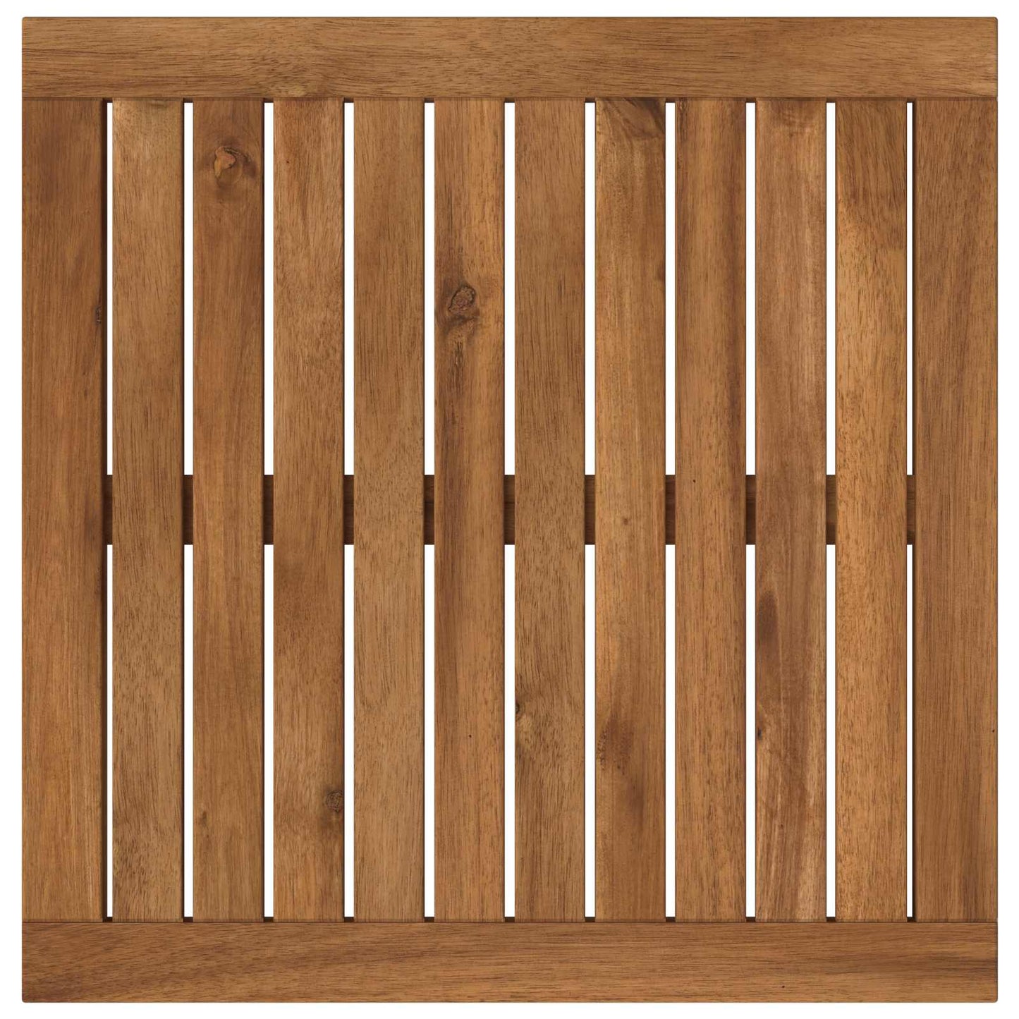 vidaXL Table Top 48.5 x 49 x 2 cm Rectangular Solid Acacia Wood