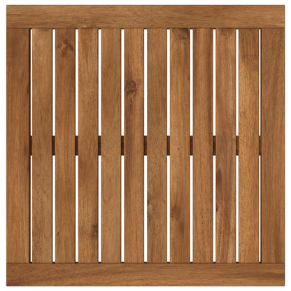 vidaXL Table Top 48.5 x 49 x 2 cm Rectangular Solid Acacia Wood