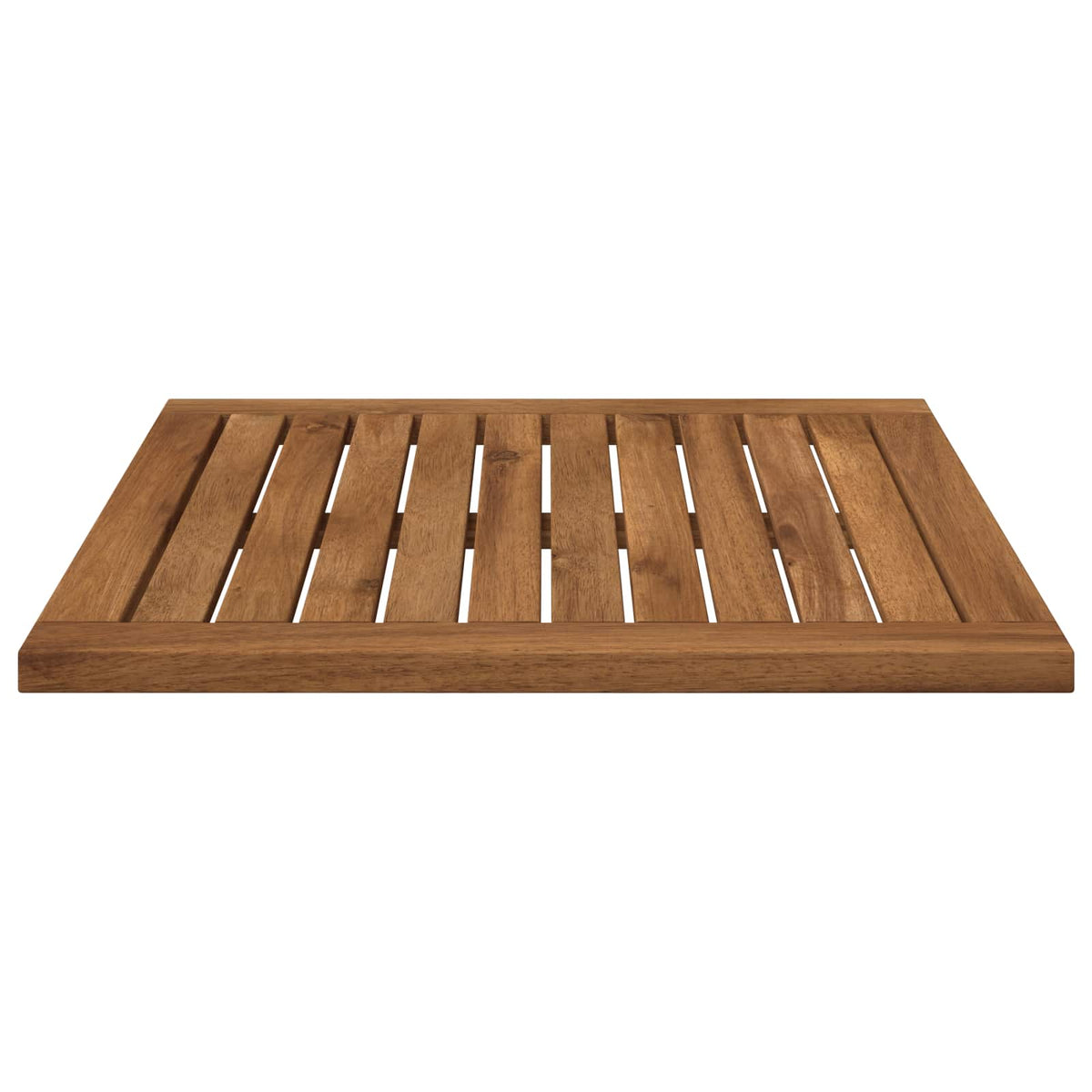 vidaXL Table Top 48.5 x 49 x 2 cm Rectangular Solid Acacia Wood