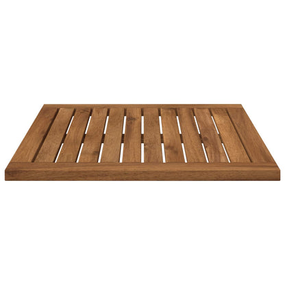 vidaXL Table Top 48.5 x 49 x 2 cm Rectangular Solid Acacia Wood