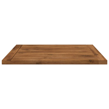 vidaXL Table Top 48.5 x 49 x 2 cm Rectangular Solid Acacia Wood
