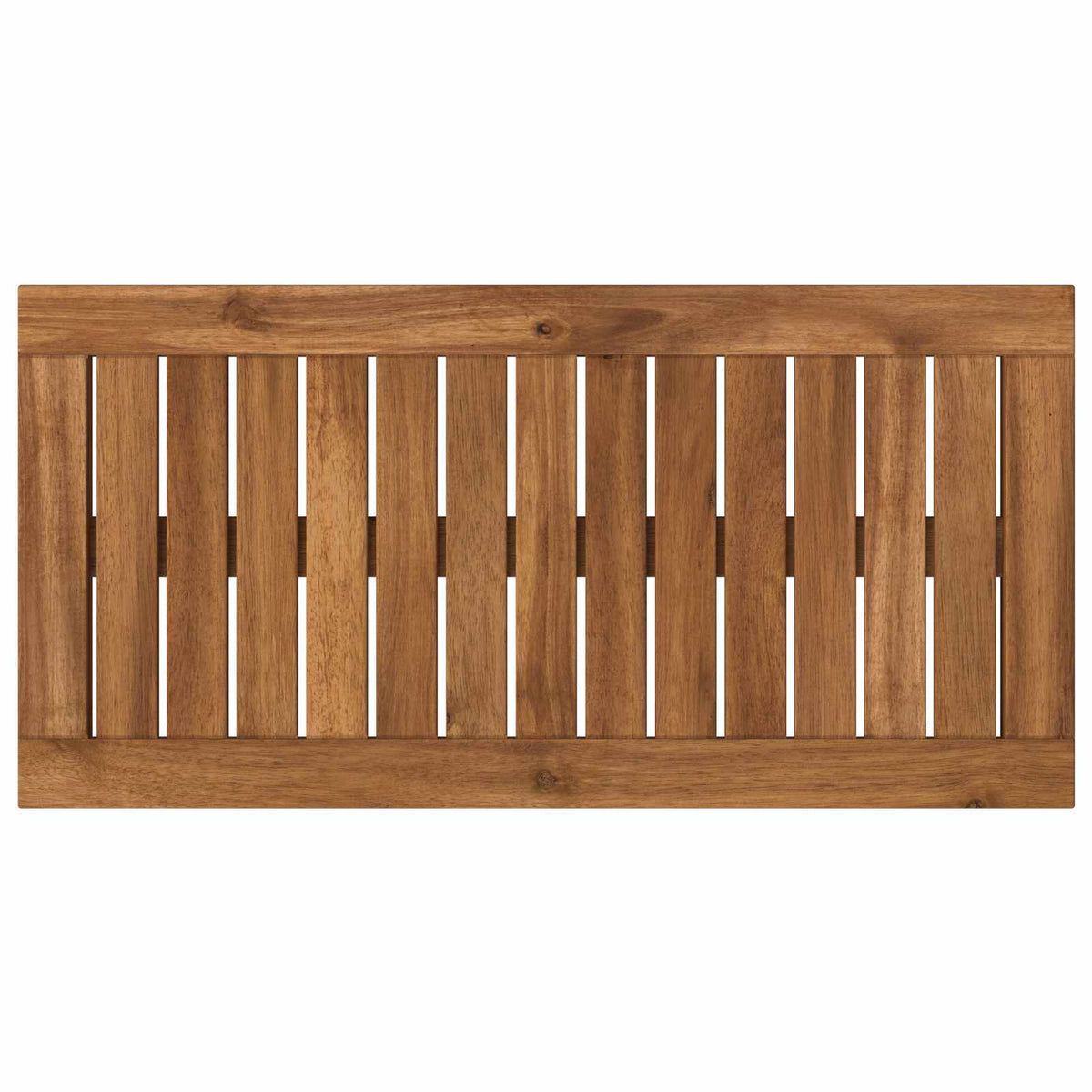 vidaXL Table Top 60.5 x 30 x 2 cm Rectangular Solid Acacia Wood