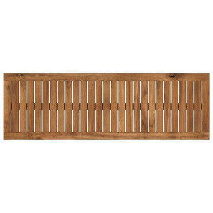 vidaXL Table Top 108.5 x 35 x 2 cm Rectangular Solid Acacia Wood