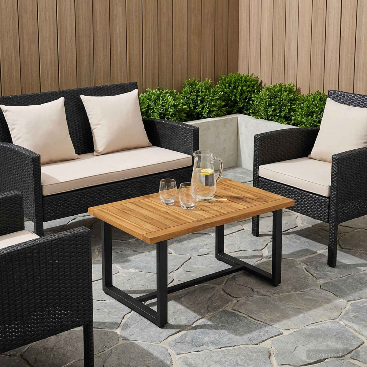 vidaXL Table Top 68.5 x 40 x 2 cm Rectangular Solid Acacia Wood