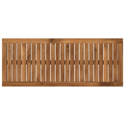 vidaXL Table Top 100.5 x 40 x 2 cm Rectangular Solid Acacia Wood
